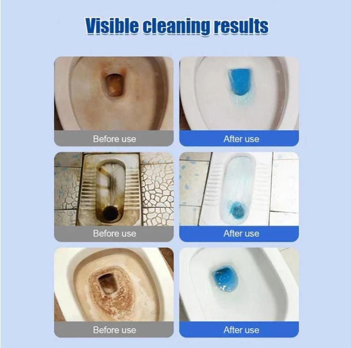 24 Pcs Toilet Cleaning Effervescent Tablets